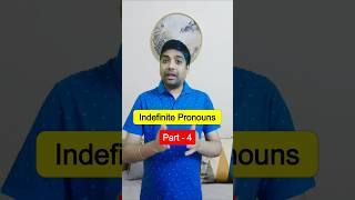 Indefinite Pronouns  Part  4  englishgrammar learnenglishwithamardeep english grammar [upl. by Heintz]