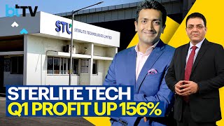 Sterlite Technologies Q1 Earnings Decoded  Excl  Ankit Agarwal MD STL TECH [upl. by Lewendal]