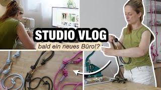 Hinter den Kulissen Hundeleinen und Halsbänder herstellen  Studio Vlog deutsch [upl. by Teagan]