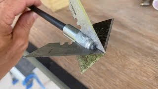 Utility Blade broadhead [upl. by Ares]