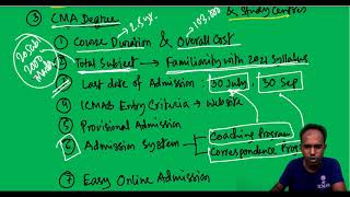 ICMAB Admission Information 2021 Syllabus [upl. by Ardnahs]