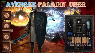 Diablo II Resurrected  Avenger Paladin Build Uber Tristram [upl. by Correy]