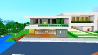 Minecraft Fiz uma Casa Realista Inspirada em Construções Reaisquot [upl. by Ellette]