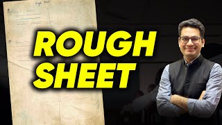 JEE Main 2024 How to use Rough Sheets in the Exam Hall [upl. by Athey]