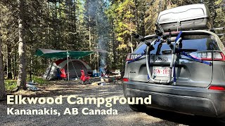 Elkwood Campground  Kananaskis Alberta Canada [upl. by Mouldon452]