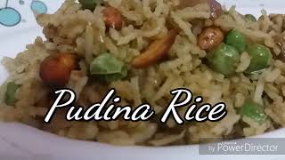 Pudina rice in tamil  புதினா சாதம்  Mint rice in tamil [upl. by Aihsekyw951]