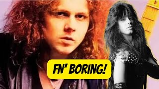 Yngwie Malmsteen to Ron Keel on STEELER Songs quotTheyre FN boringquot  Rik Fox Interview  2024 [upl. by Lithea]