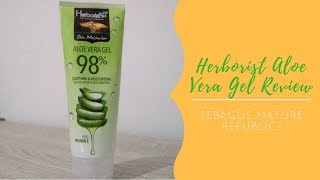 Cara Mengatasi Kulit Kering  Herborist Aloe Vera Gel Review [upl. by Beverley]