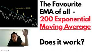 200 EMA Exponential Moving Average  Does It Actually work [upl. by Antonina]