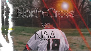 North Cross vs NansemondSuffolk Academy [upl. by Stormy415]