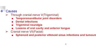 Referred otalgia [upl. by Arden740]