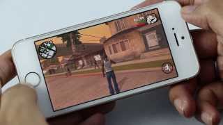 GTA San Andreas Gameplay on iPhone 5S iOS [upl. by Ayn478]