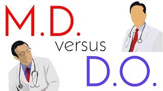 MD vs DO  Allopathic and Osteopathic Medical School Comparison [upl. by Dnallor]