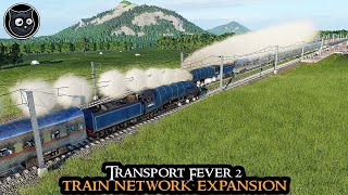 TRAIN EXPANSION  Transport Fever 2 HARDMODE  FULL GAME Very Hard Part 19 [upl. by Godfree]