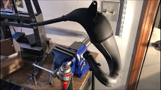 How To Repair RUST On A Dirt Bike Exhaust [upl. by Rosmarin]