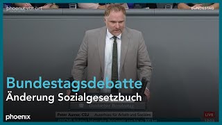 Bundestagsdebatte Anträge zu Anpassungen im Sozialgesetzbuch am 220923 [upl. by Llehsal]