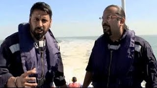 Jai Hind Rocky and Mayur sailing aboard the warship INS Nashak [upl. by Ilonka434]