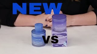 LANEIGE 🆕 New Lavender Water Sleeping Mask Review How to Use Ingredients Comparison to Original [upl. by Ingraham]