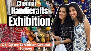 Chennai Handicrafts Exhibition  CoOptex Exhibition Ground Egmore [upl. by Baelbeer]