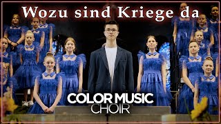 Udo Lindenberg  Wozu sind Kriege da  Cover by COLOR MUSIC Childrens Choir  Live [upl. by Phip16]