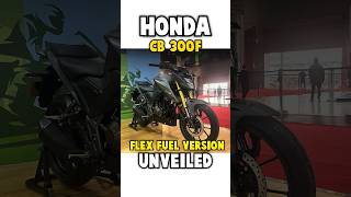 NEW HONDA CB 300F flexfuel ♻️✳️ shorts honda newbike [upl. by Yttik293]