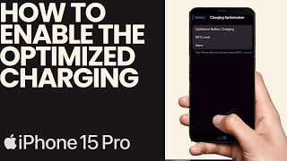 How to Enable the Optimized Charging on the iPhone [upl. by Kcirederf924]