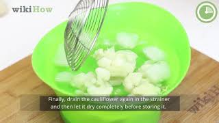 How to Blanch Cauliflower [upl. by Yesiad]