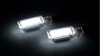 Mercedes Benz W203 W209 R171 R199 W639 CourtesySide DoorLuggageFootwell LED Light [upl. by Liza]