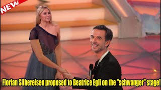 official Florian Silbereisen proposed to Beatrice Egli on the quotschwangerquot stage [upl. by Brookner]