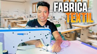 Asi TRABAJAMOS en Ła FABRICA TEXTIL de mi FAMILIA [upl. by Airitak]