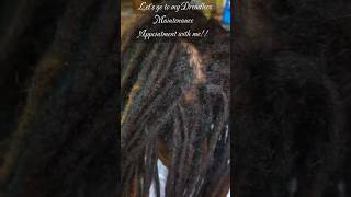 Crocheting dreadlocks crochet retwist locs [upl. by Nnaillek138]