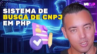 Como criar um sistema de Busca de CNPJ em PHP  Curso de PHP  Maykon Silveira  Programação Web [upl. by Seagrave]