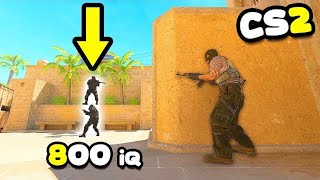 800 IQ or 1 IQ TEAM IN CS2  COUNTER STRIKE 2 CLIPS [upl. by Levesque646]