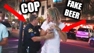 Fake Alcohol Prank ON COPS Ft Male Rompers  JOOGSQUAD PPJT [upl. by Aydne278]