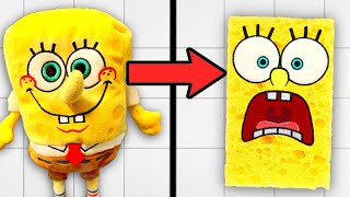 SpongeBAB The REAL Sponge  SpongeBob Plush [upl. by Enajyram]