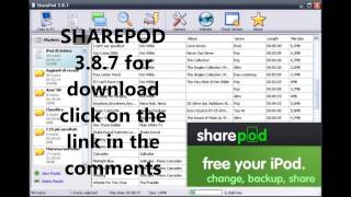 sharepod 387 free ipod  ipod nano [upl. by Negris]