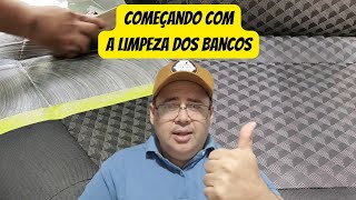 HIGIENIZAÇÃO INTERNA PARTE 01  BANCOS [upl. by Venice290]