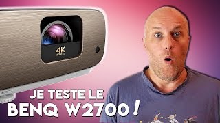 BENQ W 2700 VIDEOPROJECTEUR  Test [upl. by Ainot]