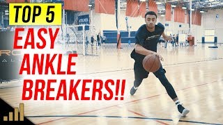 5 Easy Basketball Moves To Shift Defenders and BREAK ANKLES [upl. by Timmi]