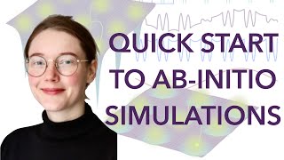 Quick start to performing abinitio simulations  VASP Lecture [upl. by Otnicaj]