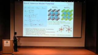 2016 Fundamental Physics of Ferroelectrics Conference  5 [upl. by Olympias208]