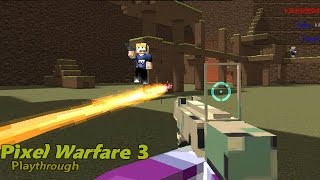 Pixel Warfare 3 Vegetta777 vs PewDiePie PC browser game [upl. by Kuhn]