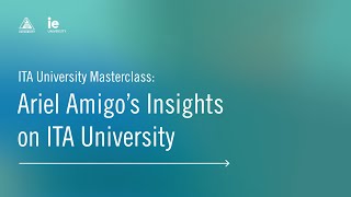 Ariel Amigo’s Insights on ITA University [upl. by Aynav407]