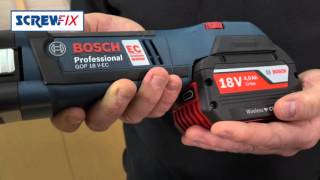 Screwfix  Bosch 18v Wireless Charging 6pc Kit 3 x 40Ah [upl. by Grose]