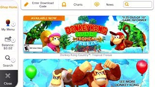 Wii U Eshop Music 2212014 Donkey Kong Country Tropical Freeze Theme [upl. by Prosper335]