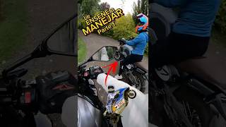 Así le enseñé a mi novia a manejar su moto 🏍️😍 reels motovlogger viral z900 [upl. by Nonie]