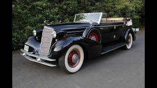 ORIGINAL 1934 Cadillac 355D Convertible Sedan Charvet Classic Cars [upl. by Flaherty]