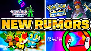 POKEMON NEWS amp LEAKS Legends ZA Trailer During Switch 2 REVEAL RUMOR amp Megas During Presents [upl. by Atela]