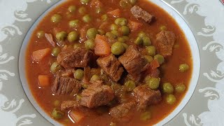 Junetina s graškom Beef with green peas [upl. by Alcinia153]