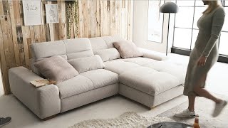 Ecksofa SO 1200 von set one by Musterring mit Kopfteil und Sitztiefenverstellung [upl. by Emera]